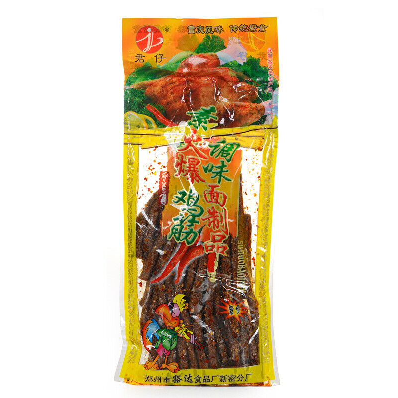 HOT Chinese Spicy Strips Chicken Tendon Spicy Strips 172g/Pack