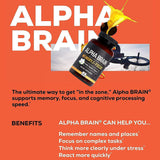1-5PCS Alpha Brain Memory & Focus 60 Capsules Supplement for Men & Women