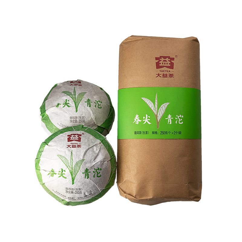 Dayi Chun Jian Qing Tuo 201 Batch Puer Raw Tea TAETEA Green Tuocha 250g