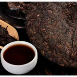 357g Yunnan Puerh Ripe Tea Tongqinghao Old Pu-erh Cooked Tea Cake Pu'er Tea