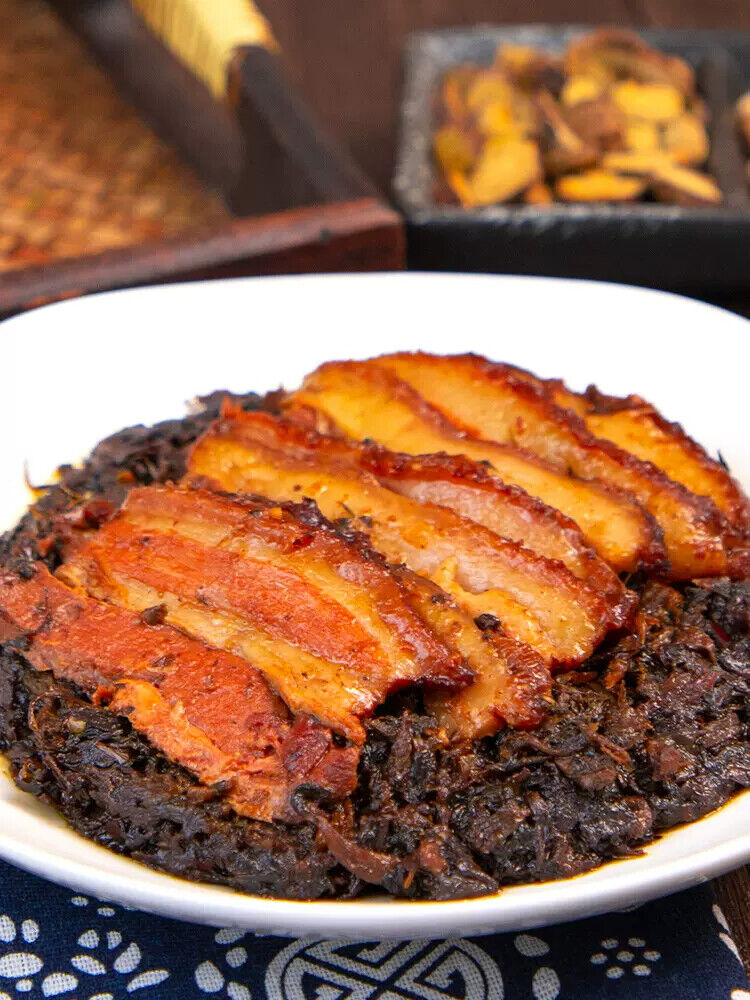 Shuanghui braised pork preserved plums home-style specialties Plum Cabbage 320g