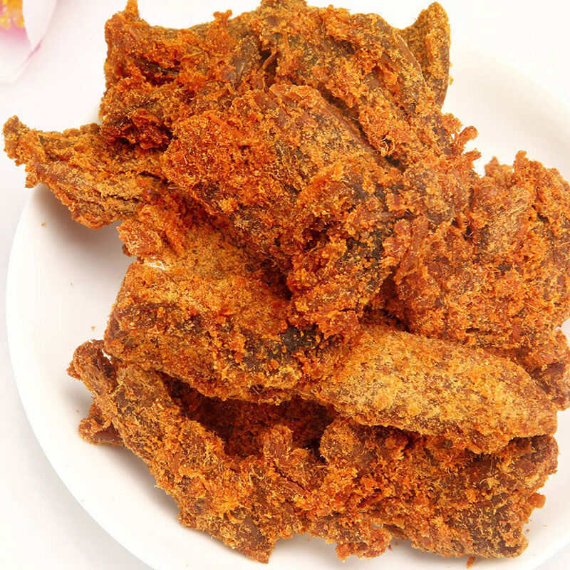 NiuRou jerky Dried/delicious Chinese specialty food Snack 80g*2bags 自然派 牛肉干 Secondary image