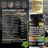Natural Dynamic Vitality Bundle -Sea Moss Multivitamin & Shilajit Power Combo