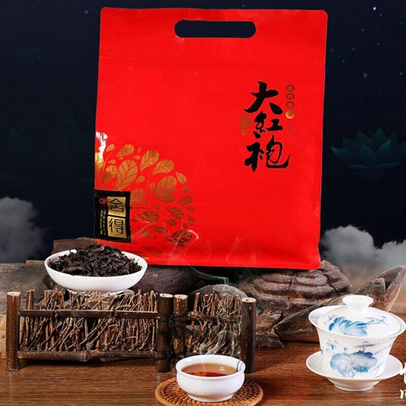 /Fujian Oolong Big Red Robe Wuyi Mountain Tea Rougui Rock Teas 500g