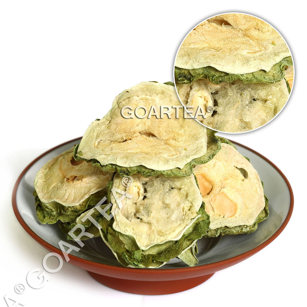 HELLOYOUNG Premium Bitter Gourd Tea Melon Dried Kugua Slices Gohyah Herbal Loose