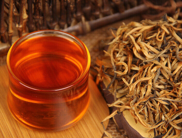TeaDianhong Gold Bud Red Rhyme Jin Ya Chinese Black Tea Dian Hong Natural Tea 70g