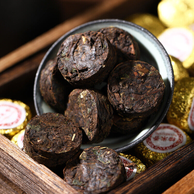 Ripe Puer Tea Mini Tuocha Brick tea Pu'erh Shu Yunnan Puerh sticky rice Taste