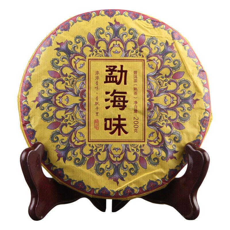 Old Mellow Ripe Puer Tea Collection Menghai Flavor Shu Puer Tea 200g/pc Main image