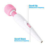Multi-Speed Handheld Vibrator For Women Men Neck Full Body Personal Massage Wand