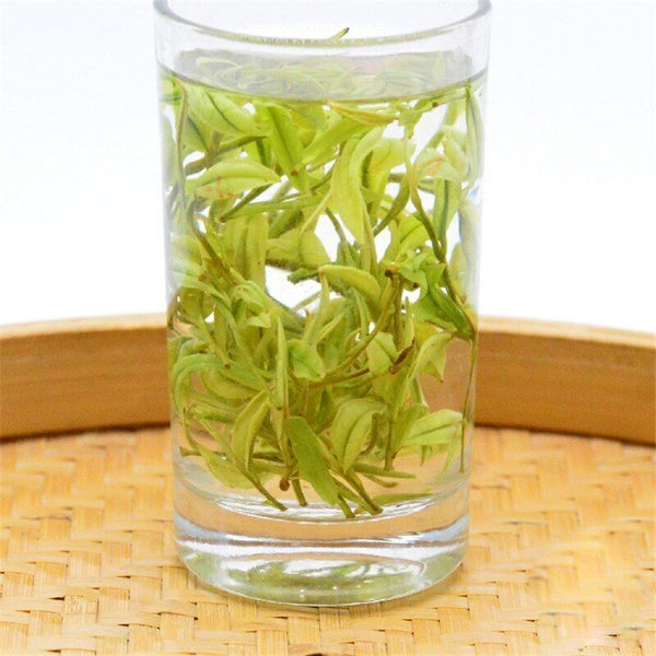 Chinese GREEN TEA Premium Organic Anji White Tea An Ji Bai Cha Pian White Slice