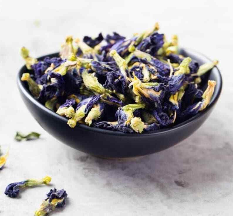 Butterfly Pea Flower Organic Whole Dried Tea Clitoria Ternatea 100% Premium Main image