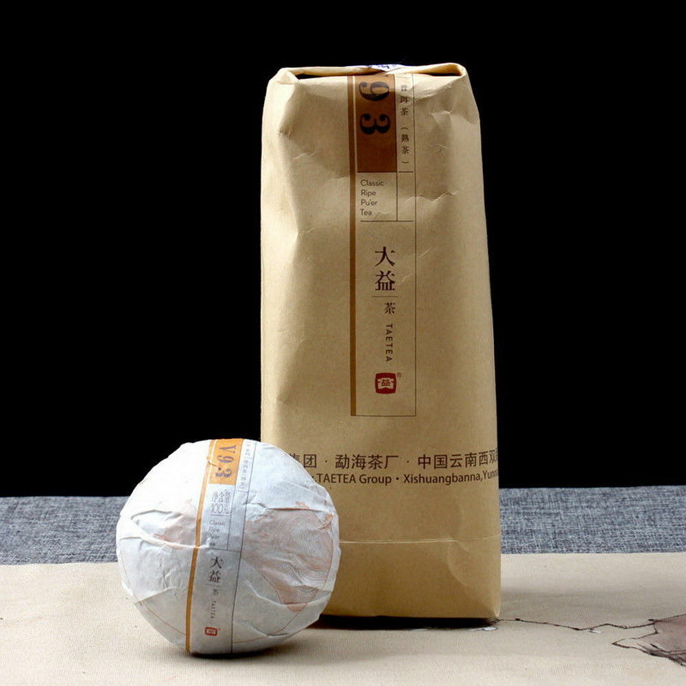V93 Yunnan Menghai TAETEA Dayi Pu-erh Chinese Puer Tea Tuo Cha Ripe