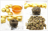 COLOURFUL YUNNAN Mini Gold Pu'er Tea with Glutinous Rice Fragrance 72g Raw Puer