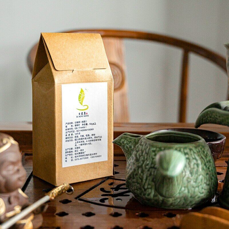 /Gunpower Green Tea Looss Leave with Chesnut Scent Zhu Cha Tea 100g