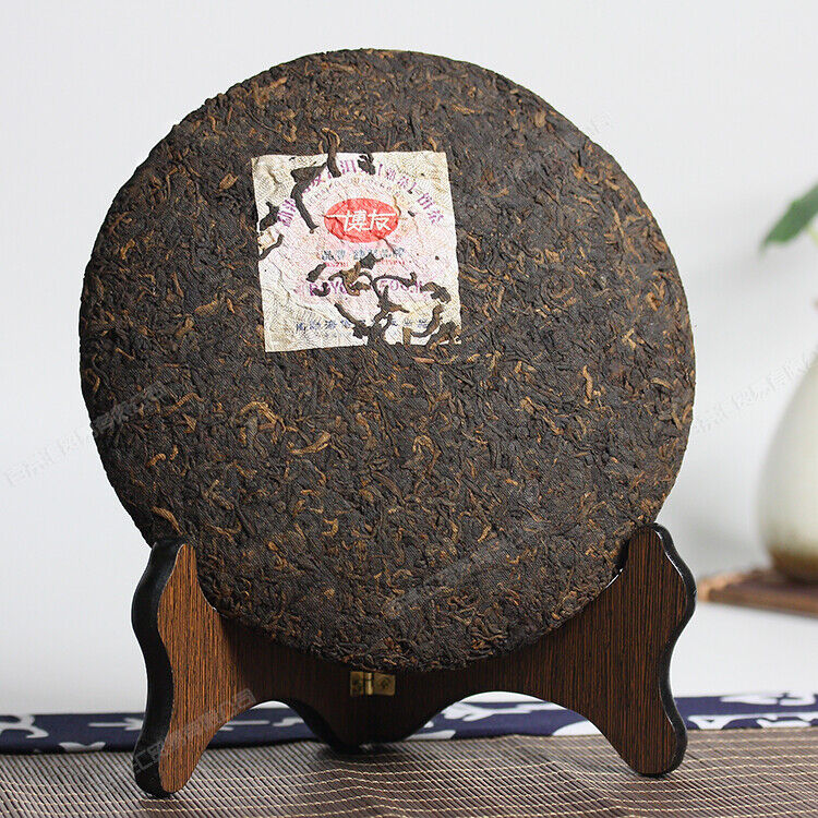 MengHai BOYOU PUER BING TEA 0508M Aged Shu Pu Erh Pu Er Ripe Cake 357g Secondary image