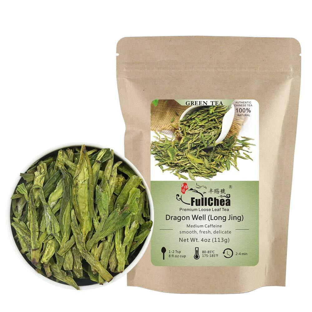 FullChea Longjing Tea Dragonwell Green Tea First Grade 113g Main image