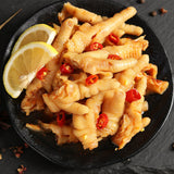 350g Boneless Chicken Feet Canned Sour Spicy Leisure Snacks 无骨鸡爪罐装酸辣柠檬果味凤爪休闲小吃零食