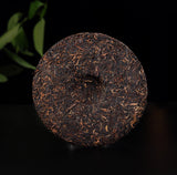 Bajiaoting Valley Flower Tea Raw Pu'er KONG QUE ZHI XIANG QI ZI BING 357g