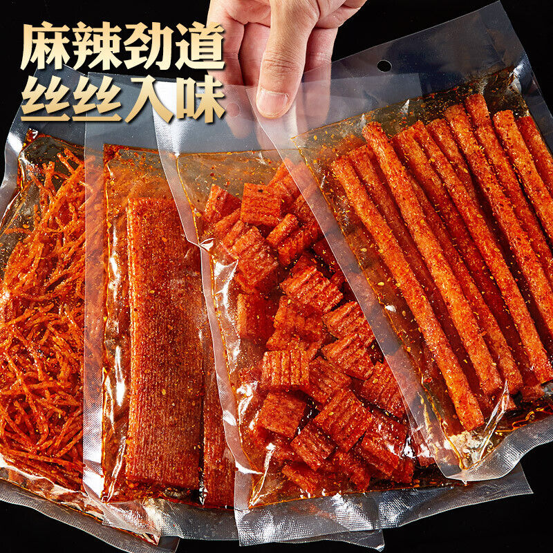 Snack-Geschenk Verschiedene pikante Streifen, pikante große Gluten-Snacks 360g
