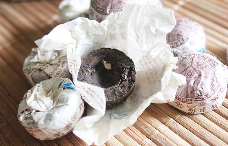 Laocang Mini Shu Puer Tuo Cha Glutinous Aroma Rice Ripe Puerh Tuocha Secondary image