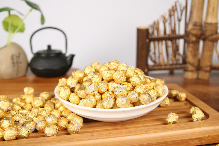 Yunnan Puer Tea CHA GAO Shu Puer Resin Tea Balls Shape Paste Ripe Puerth Cream
