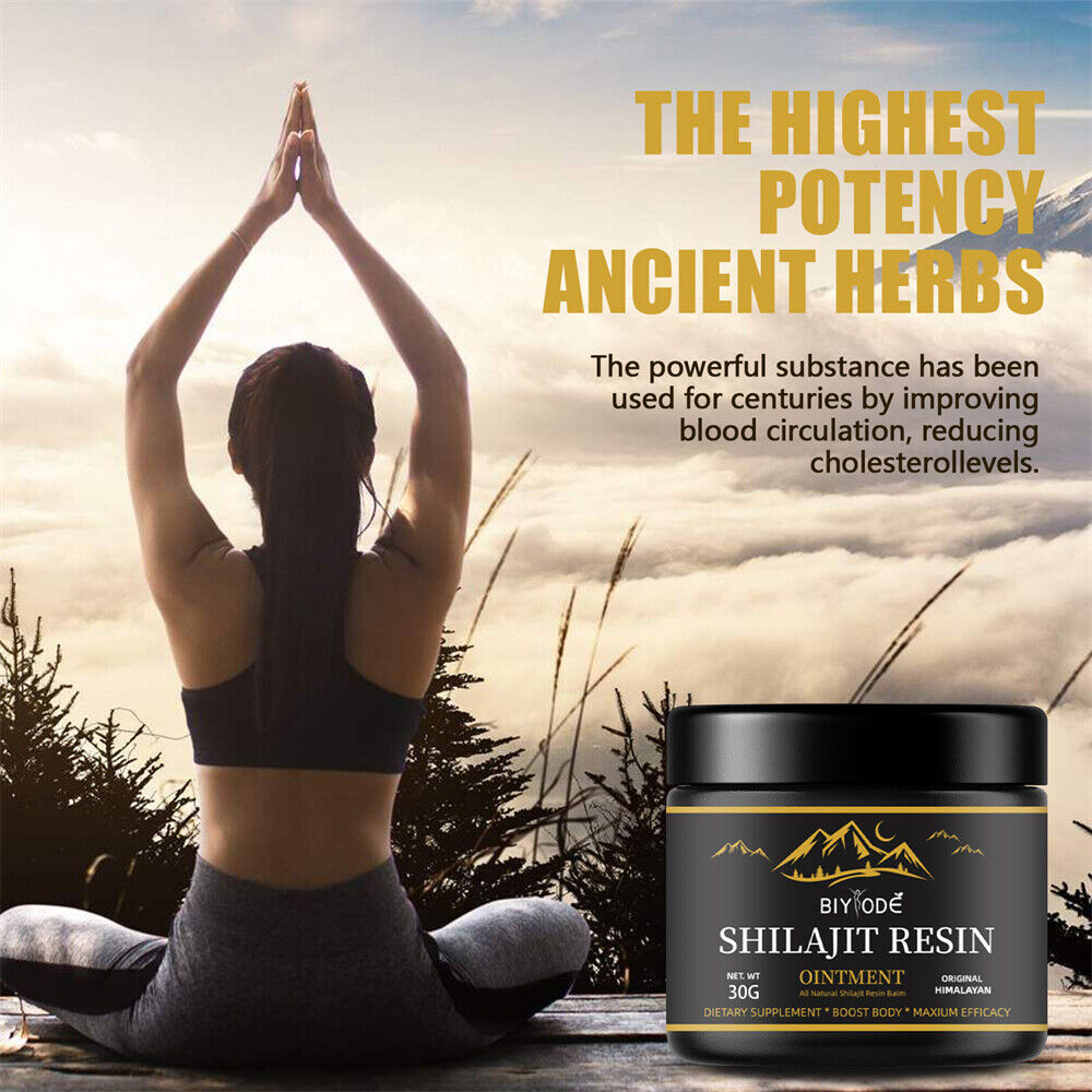 Pure 100% Himalayan Shilajit Soft Resin, Organic, Extremely Potent, Fulvic Acid