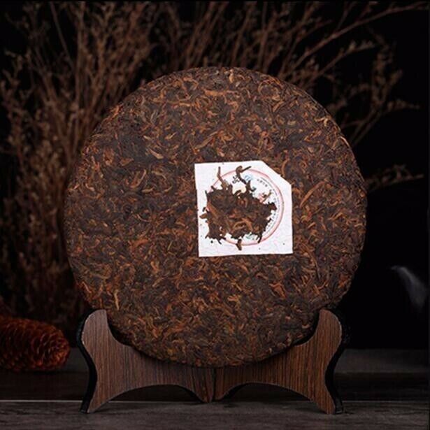 Menghai Heaven Earth Royal Big Tree Lao Ban Zhang Pu-erh Tea Cake 357g Ripe Tea