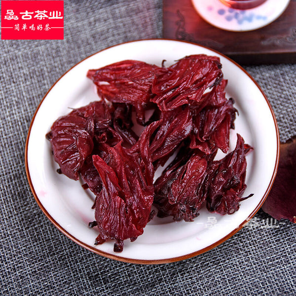 200g Roselle Hibiscus Sabdariffa Floral Flower Tea Cake Blooming Tea
