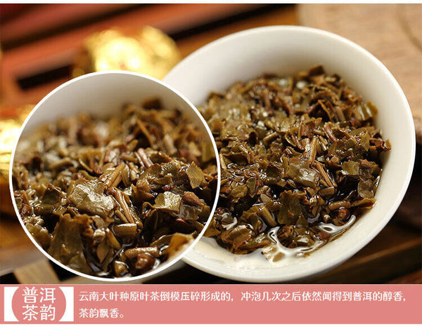 Colourful Yunnan 3g*24 Capsules Mini Tuocha Raw Puer Tea Yunnan Pu-erh Tea 72g