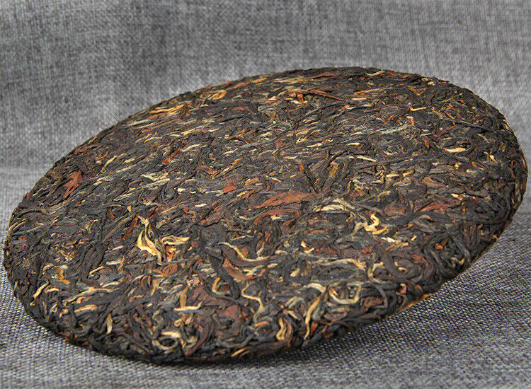 TeaYunnan Old Tree Black Chinese Tea Dianhong Feng Qing Red Black Tea Cake 357g
