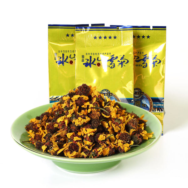 HELLOYOUNG Premium Snow Chrysanthemum Flower Tea Dried Kunlun Wild Herbal EZ-Bag