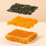 408g Chinese HORSH Snacks Food Salted Egg Yolk Meat Floss Breads for Tea Time