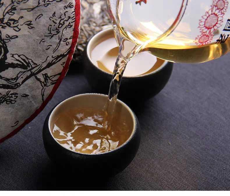 Laotongzhi Puerh Tea Pasha Old Tree Pu'er Raw Tea 500g Sheng Puer Tea Cake