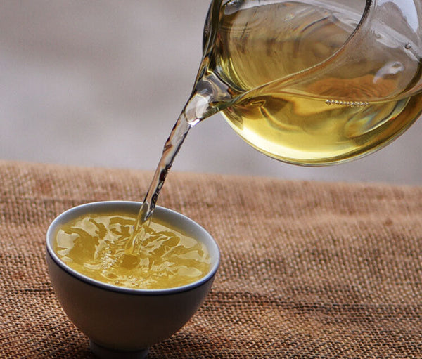 Menghai Liming Octagonal Pavilion Royal Arbor Puer Tuocha Raw Tea 200g