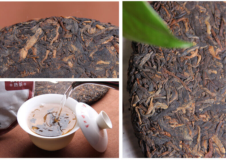 Laotongzhi 9978 Yunnan Old Comrade Haiwan Puer Ripe Pu-erh Tea 357g/12.59oz