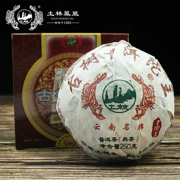 Tulin Phoenix The King Of Tuocha Shu Puer Ancient Tree Ripe Puerh Tea 250g