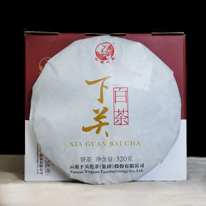 XIA GUAN BAI CHA Dali White Tea Cake Tea Jinggu Moonlight Pu'er 320g Box Main image
