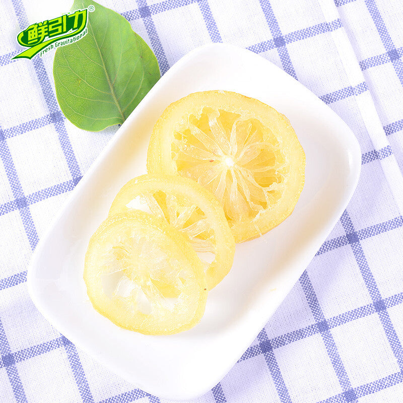 Dried Lemon slices Sweet and Sour Vitamin C rich Asian Snack 10 bags Secondary image