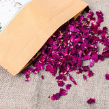 Red Rose Petal, Organic | Rosa Centifolia | Edible Dry Flower - Food Grade Herb