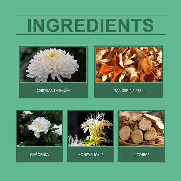 Oil Cleansing Tea for Liver Oil-Reducing Tea-10 Herbal with Excellent Formula