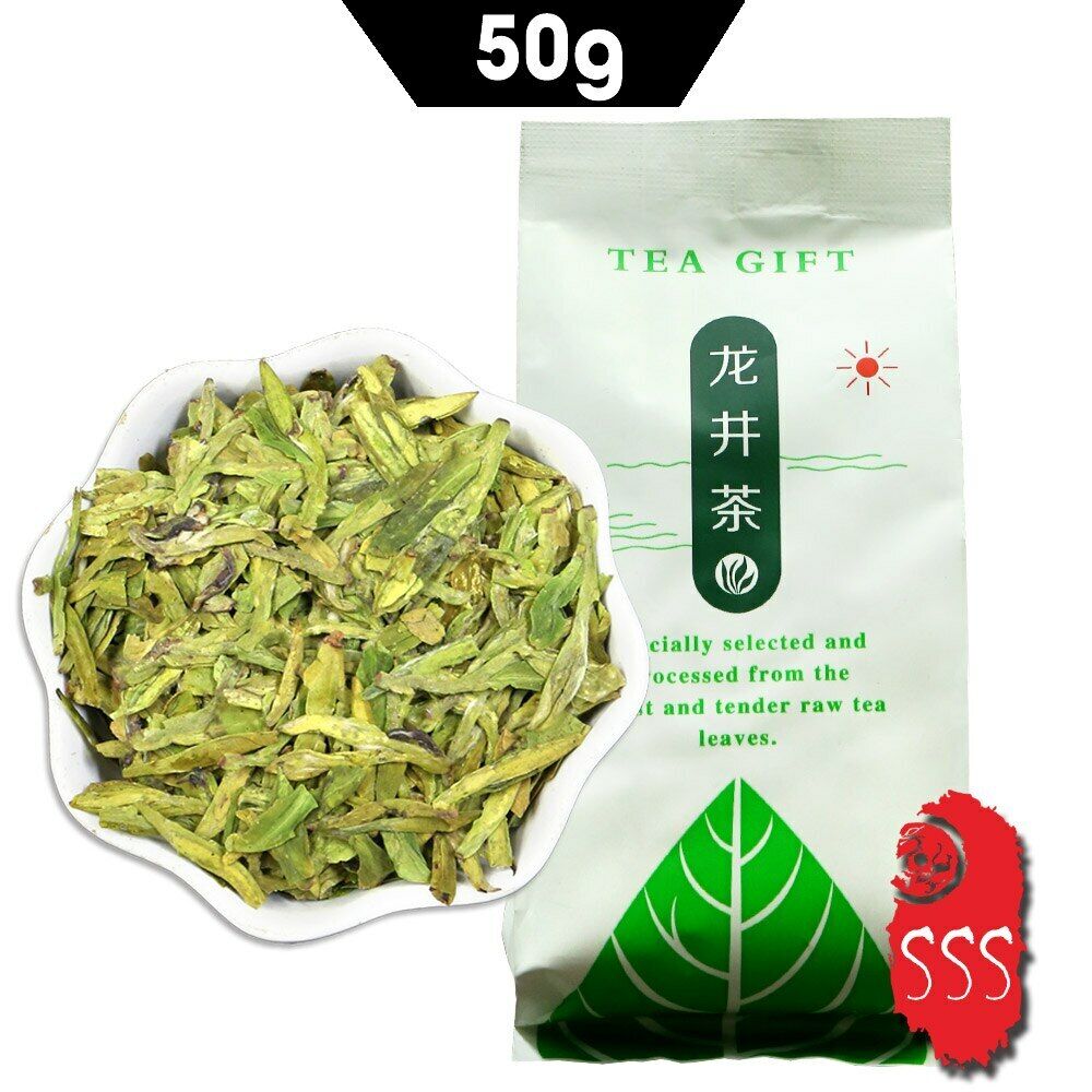 Xihu Dragon Well GreenTea The West Lake Dragon Well Portable Packing 50g