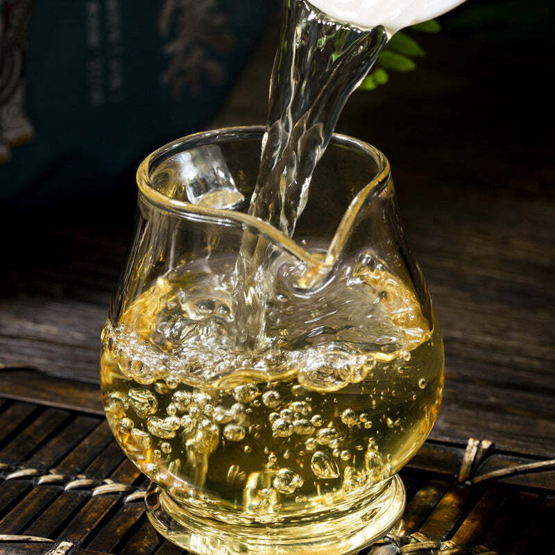 Thé Pu Erh vieil arbre thé vert biologique chinois thé cru Pu'er deGuangzhou357g