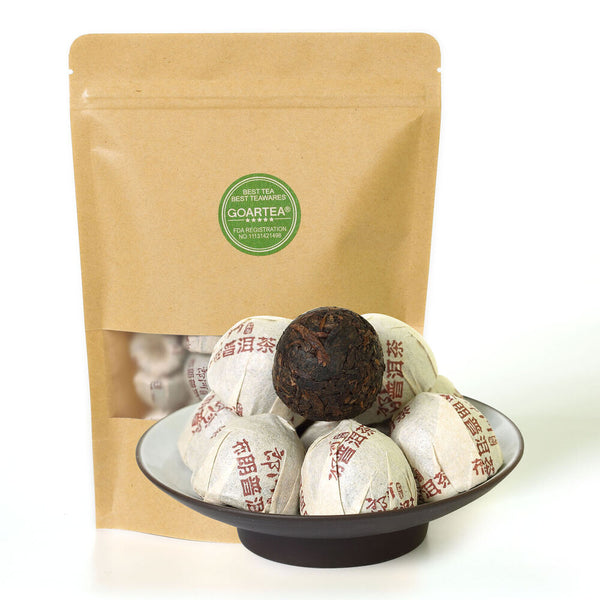 Supreme Yunnan Langhe Bulang Mount puer Pu Erh Puerh Tea Mini Ripe Tuo Cake