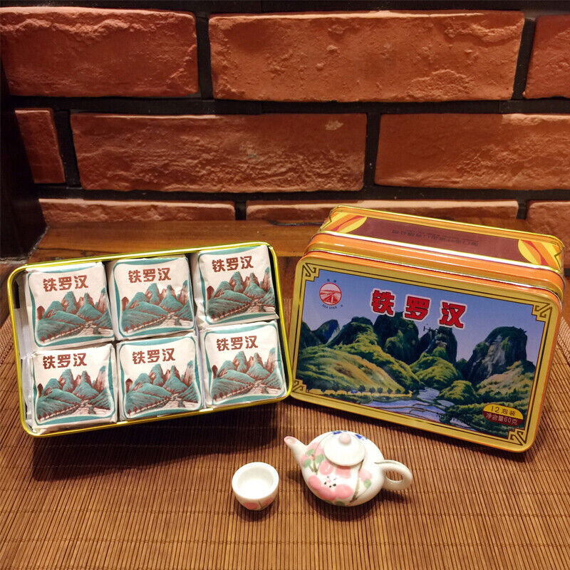 Sea Dyke Brand AT106 Tie Luo Han Steel Boxed Fujian Iron Arhat Oolong Tea 60g Main image