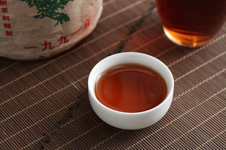 Yunnan Puerh Tea Zhang Xiang Ancient Tree Puer Loose Ripe Basket Pack 300g