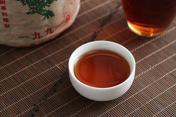 Yunnan Puerh Tea Zhang Xiang Ancient Tree Puer Loose Ripe Basket Pack 300g