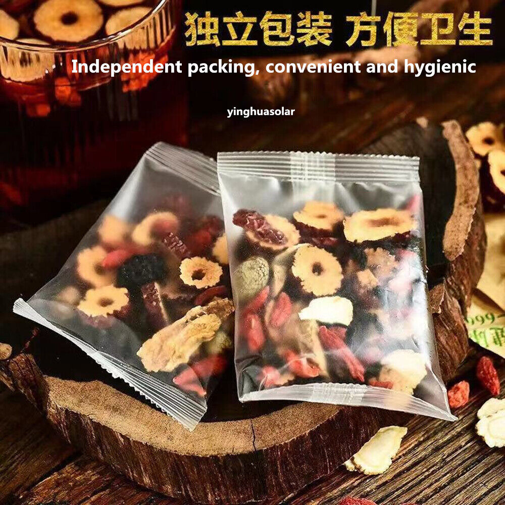 Ginseng Maka Sangshen Huangjing Wolfsbeere 人参十宝茶260g 男人养生茶人参玛卡桑葚大枣黄精覆盆枸杞