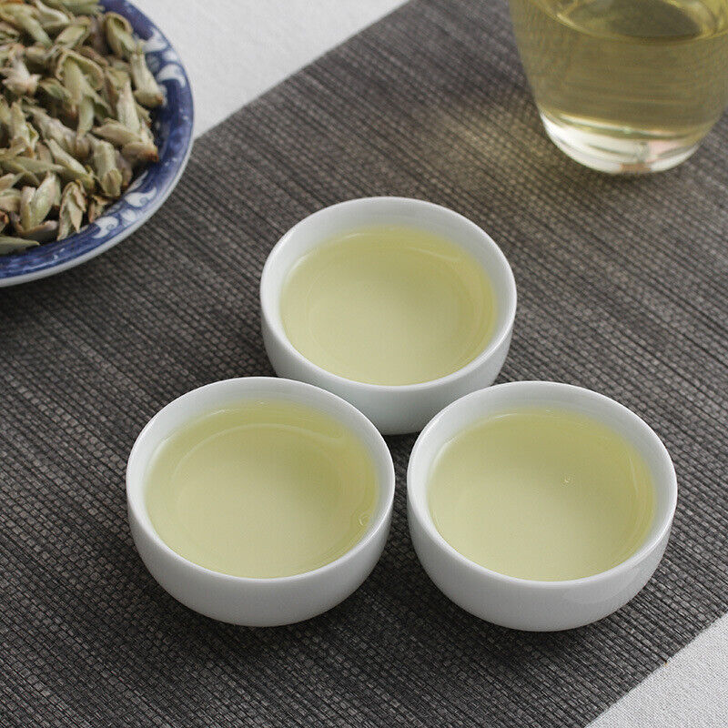 Yunnan White Buds Pu-erh Tea Raw Puer YABAO Bai Ya Bao Shen Puerh Loose Leaf
