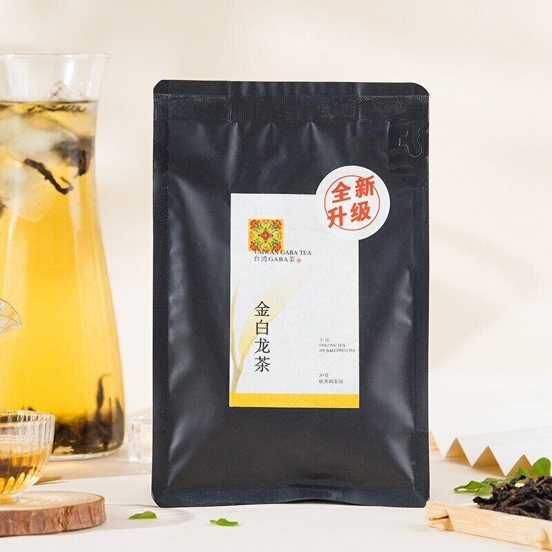 GABA Oolong Chinese Taiwan Tea High Mountain Cha Strips Shape GABA Tea Main image