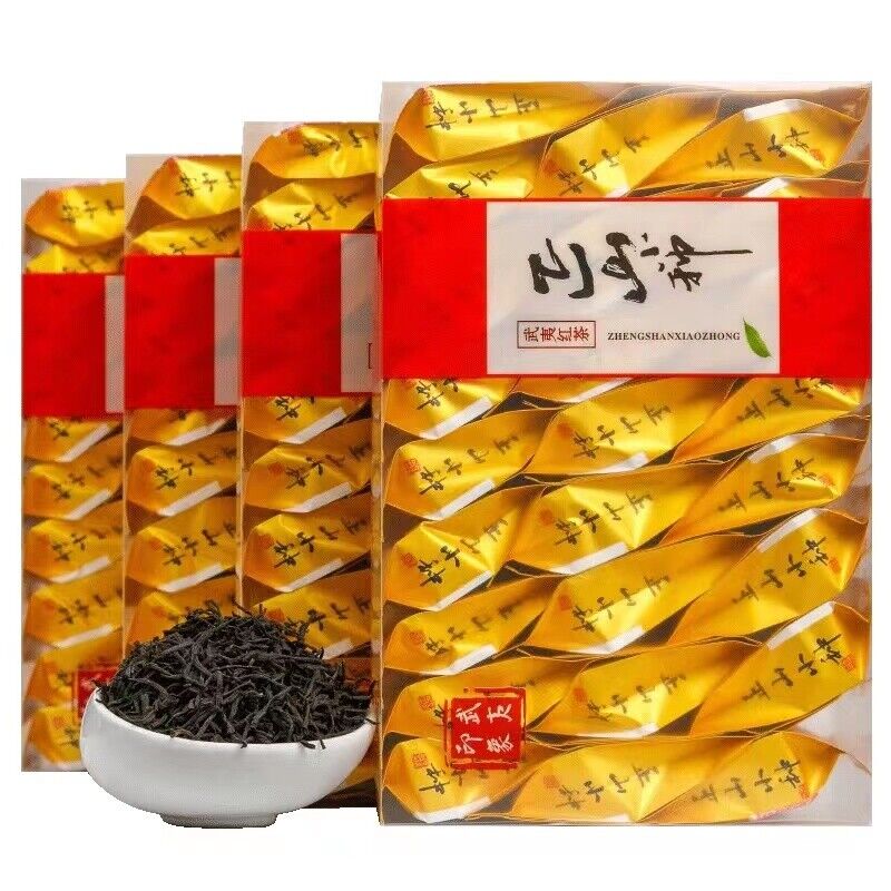 120g Chinese Tea Lapsang Souchong Black Tea Loose Leaf Benefits Wuyi Rock Tea Secondary image